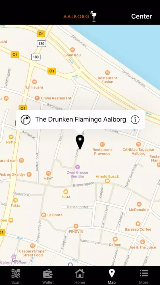 The Drunken Flamingo Aalborg スクリーンショット