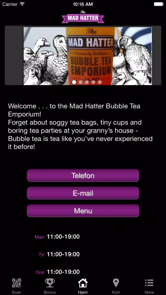 Tangkapan layar The Mad Hatter