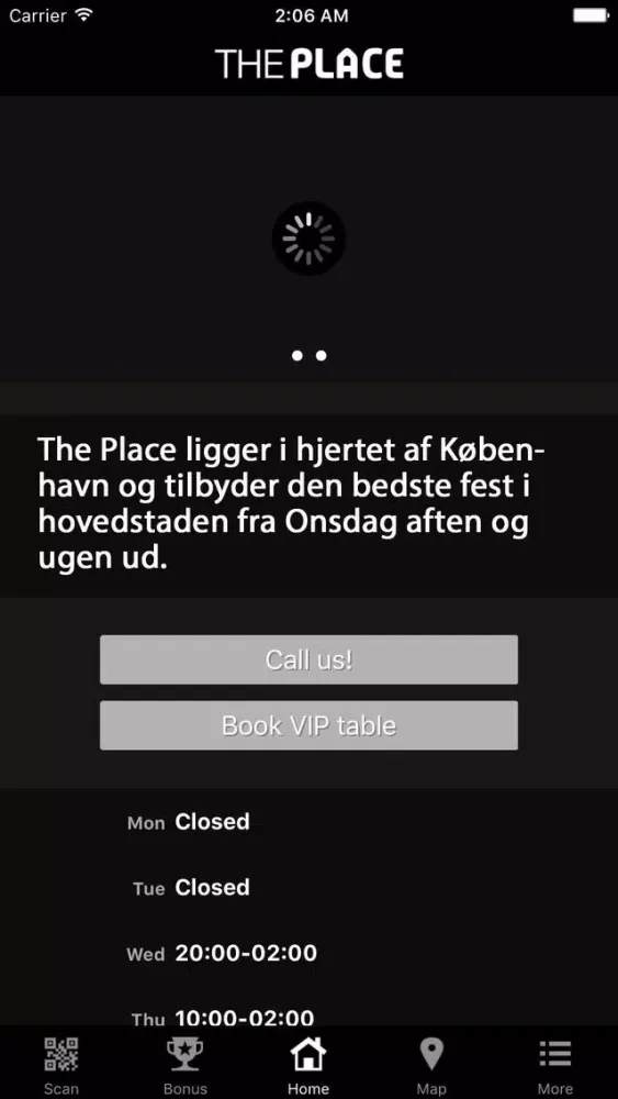 Tangkapan layar The Place App