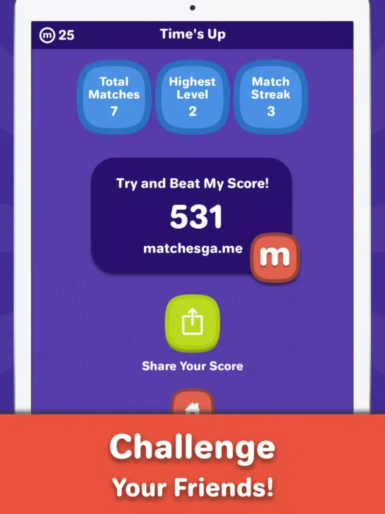 Capturas de pantalla de Matches Game iPad 