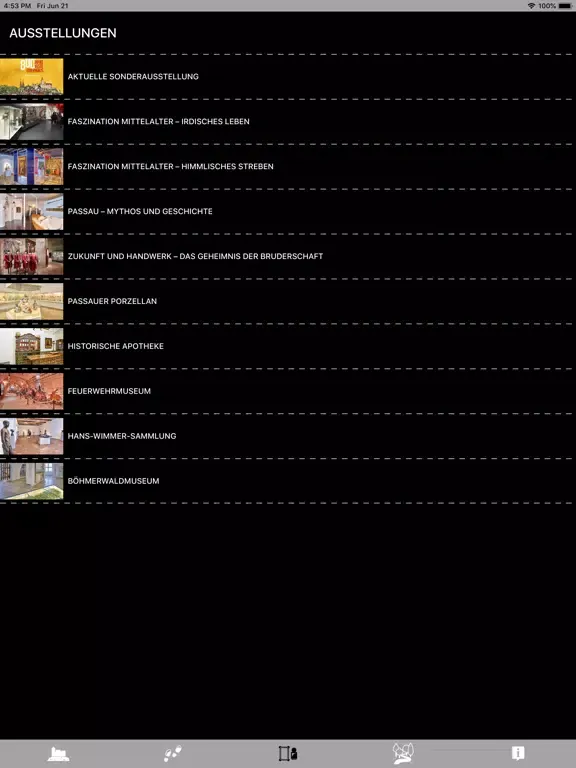 Veste Oberhaus iPad  Screenshots