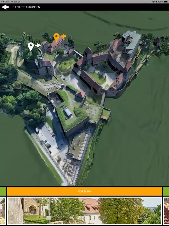 Veste Oberhaus iPad  Screenshots