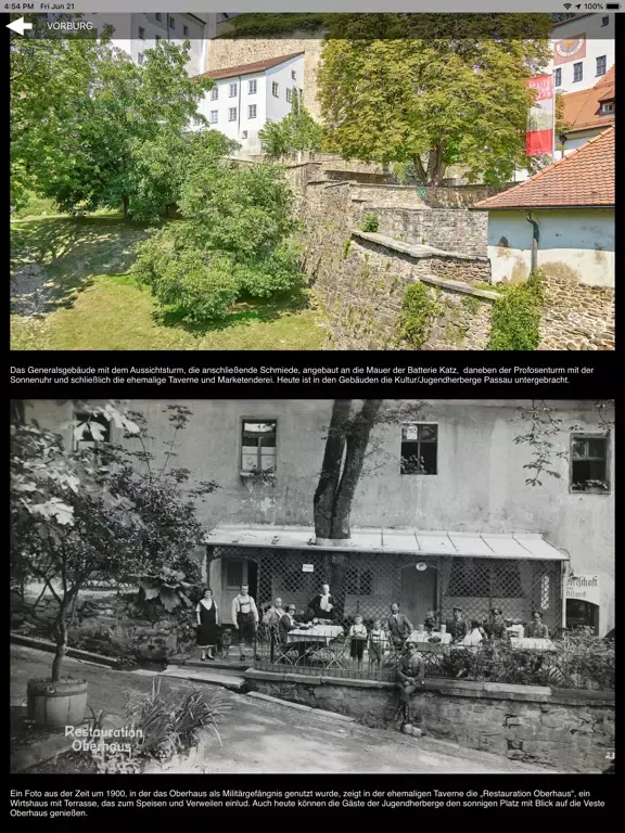Veste Oberhaus iPad  Screenshots