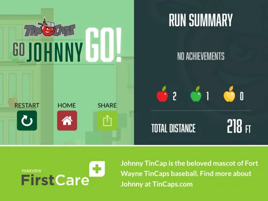 Go Johnny Go -- Fort Wayne TinCaps iPad  Screenshots