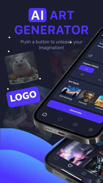 AI Art - Logo, Art Generator Ekran Görüntüleri