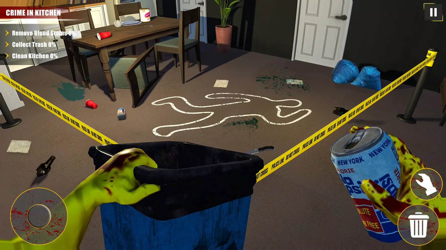 Crime Case Evidence Cleaner Screenshots