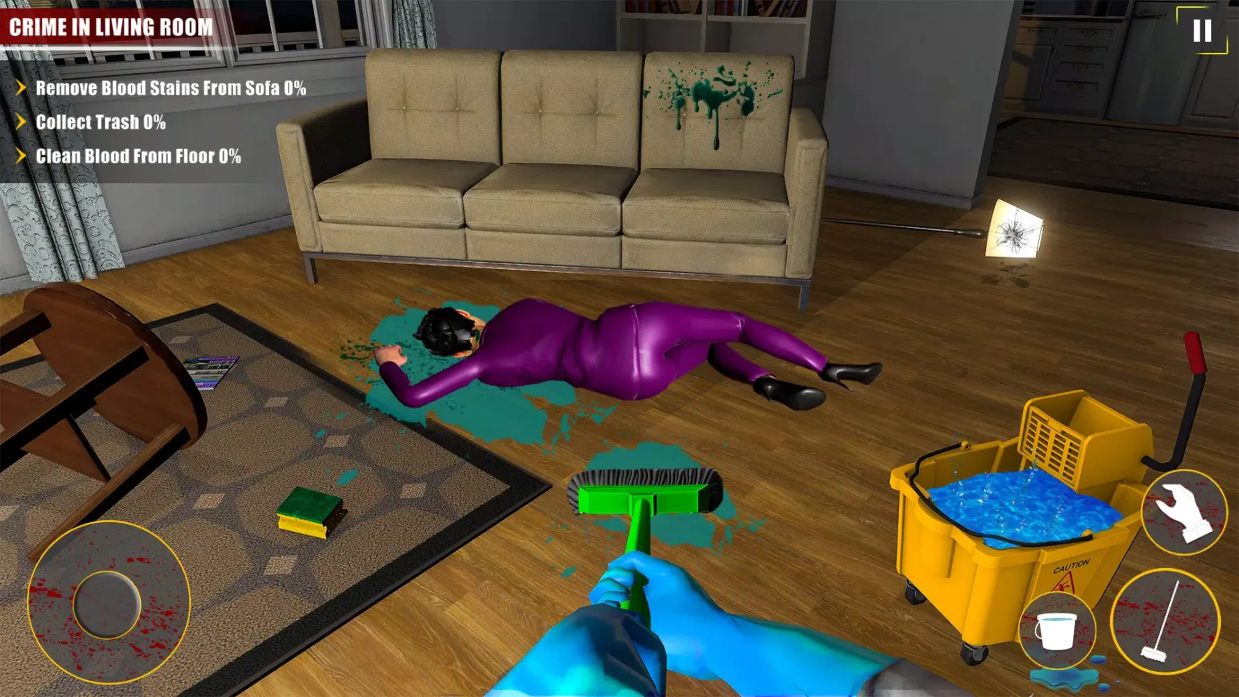 Crime Case Evidence Cleaner Screenshots