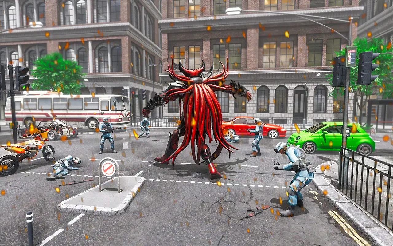 Spider Rope hero Vice Town 3D Screenshots