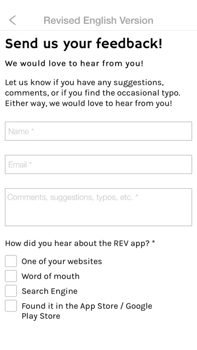 REV Bible App スクリーンショット