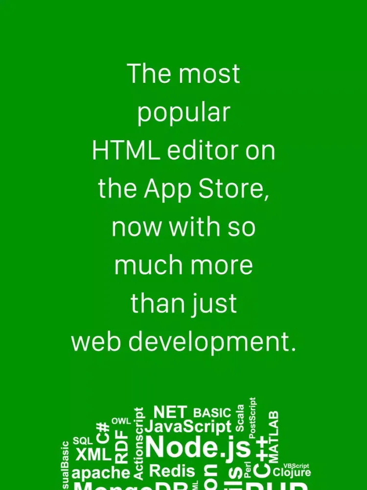 HTML Studio iPad  سکرین شاٹس