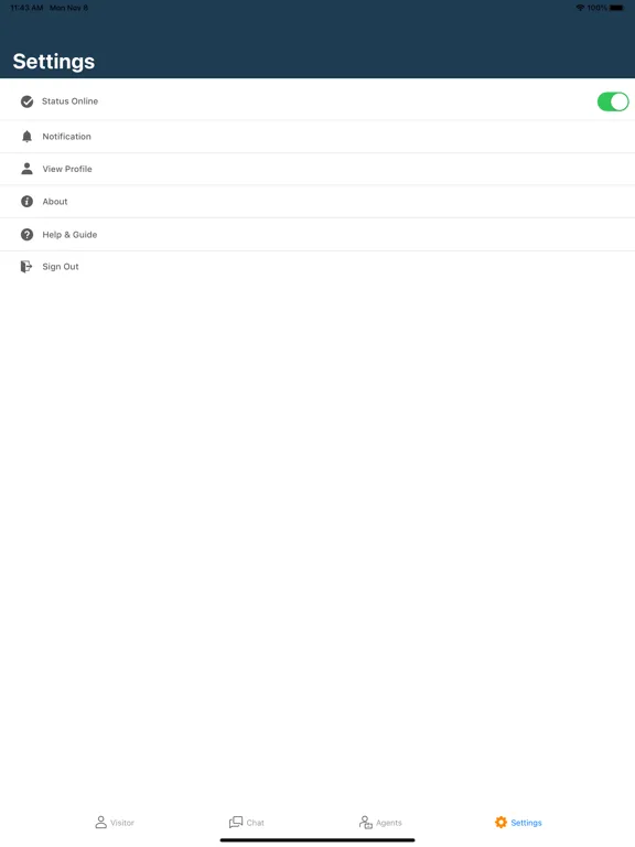 REVE Chat iPad 应用截图