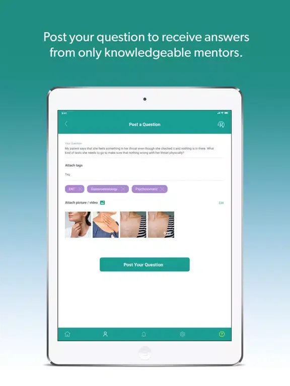 Reveli: Student and Mentor Q&A iPad  Screenshots