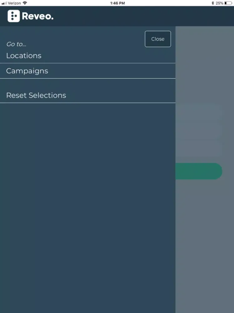 Скриншоты Reveo Marketing iPad 