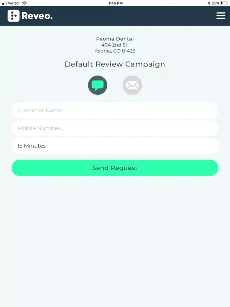 Скриншоты Reveo Marketing iPad 