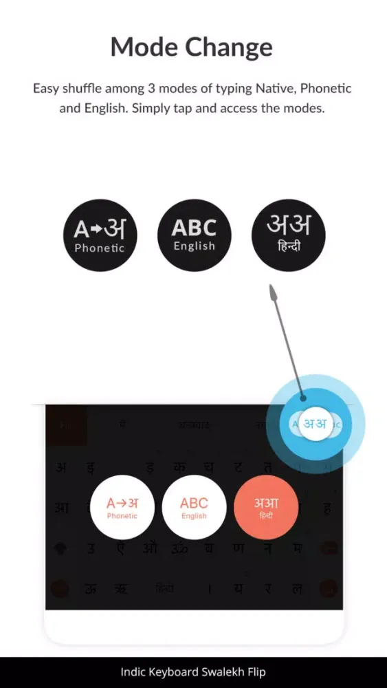 Screenshot di Indic Keyboard Swalekh Flip