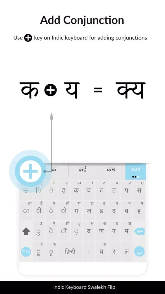 Screenshot di Indic Keyboard Swalekh Flip