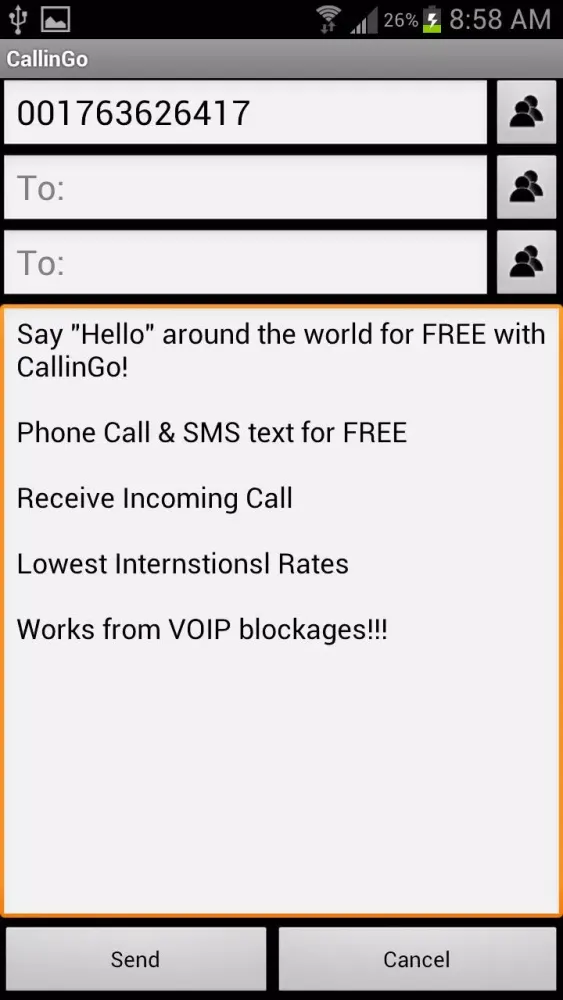 CallinGo应用截图