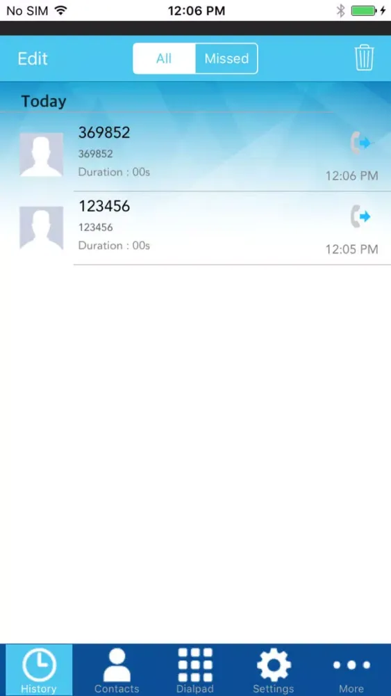 Скриншоты iTelMobileDialer Lite
