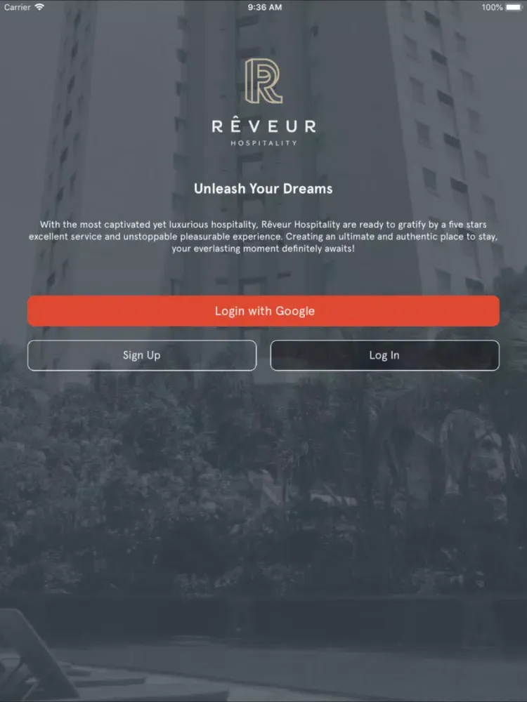 Reveur iPad 应用截图