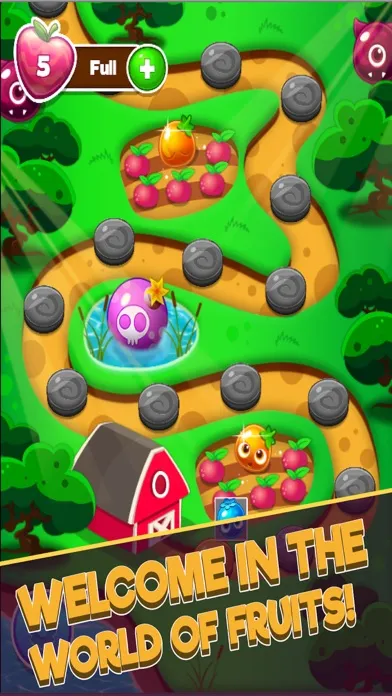 Candy fruit blast Match 3 - free puzzle games 2017 স্ক্রিনশট