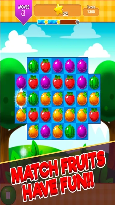 Candy fruit blast Match 3 - free puzzle games 2017 স্ক্রিনশট