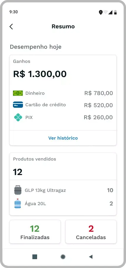RevGás Entrega应用截图