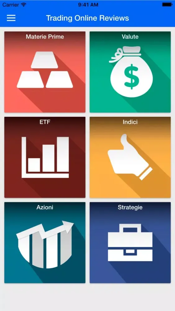 Trading Opzioni Binarie - Azioni, Valute, ETF, Indici, Materie Prime Screenshots