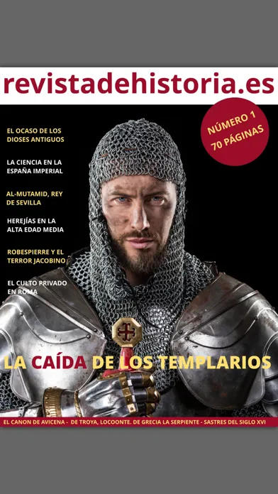 Screenshot di Tu Revista de Historia