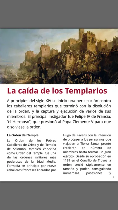 Screenshot di Tu Revista de Historia