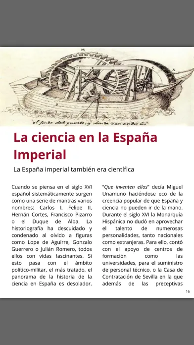 Screenshot di Tu Revista de Historia