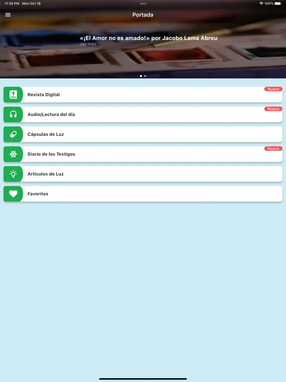 Revista Rayo De Luz iPad  Ekran Görüntüleri