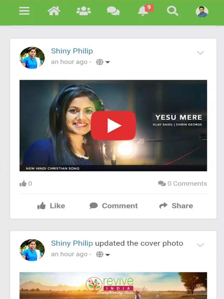 Revive Group iPad  स्क्रीनशॉट