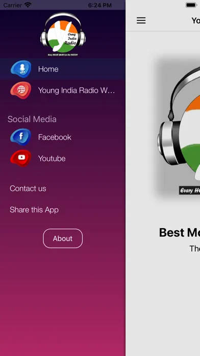Скриншоты Young India Radio