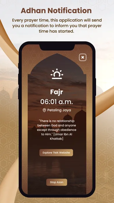 The Muslim App Ekran Görüntüleri