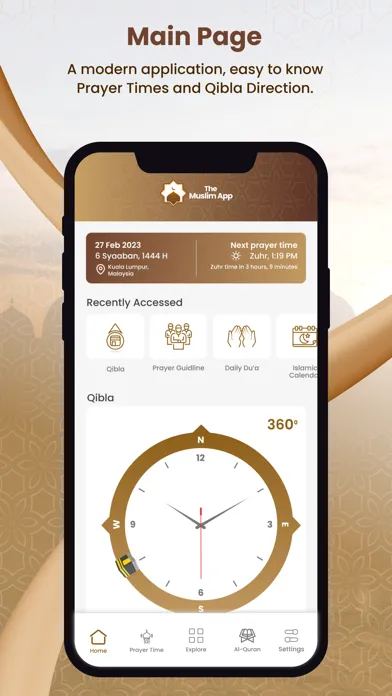 The Muslim App Ekran Görüntüleri