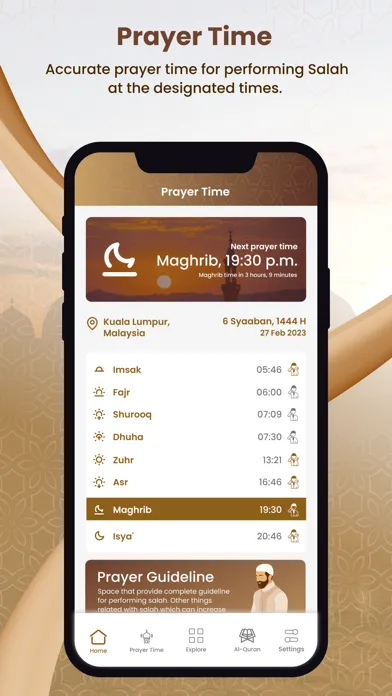 The Muslim App Ekran Görüntüleri