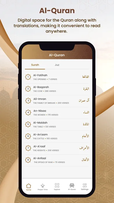 The Muslim App Ekran Görüntüleri