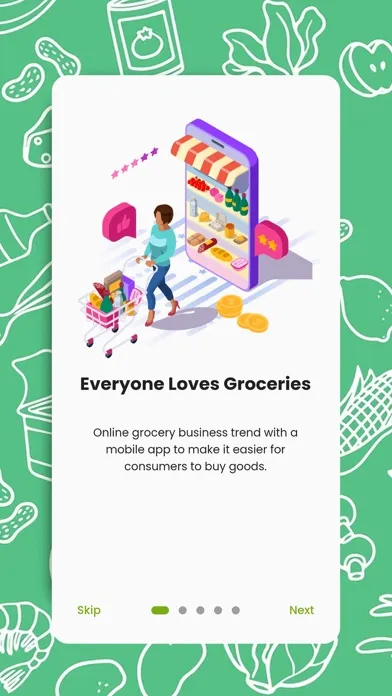 Ảnh chụp màn hình của RevoGROCERY for Online Grocery