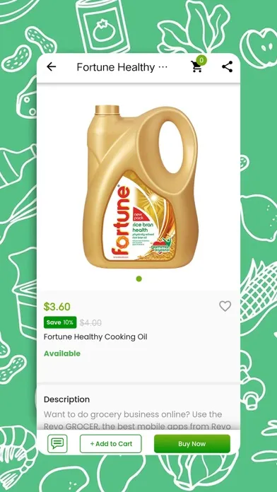 Ảnh chụp màn hình của RevoGROCERY for Online Grocery