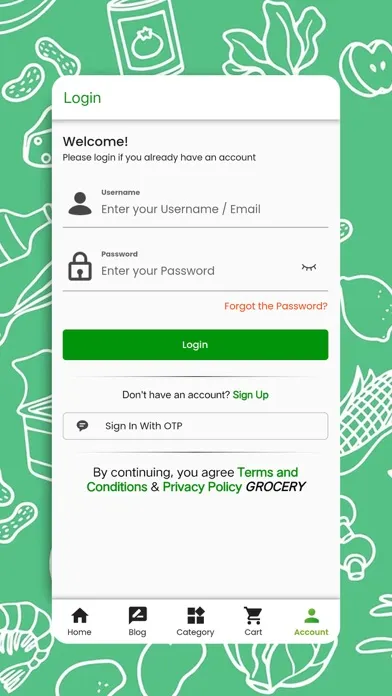 Ảnh chụp màn hình của RevoGROCERY for Online Grocery