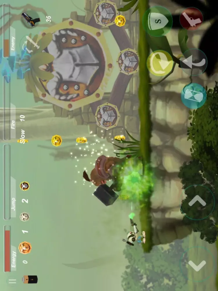 Capturas de tela do Revo dash iPad 