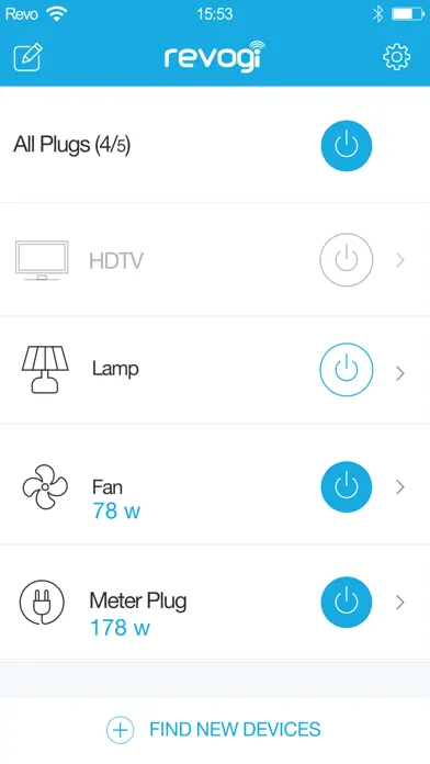 ภาพหน้าจอของ Revogi SmartMeter