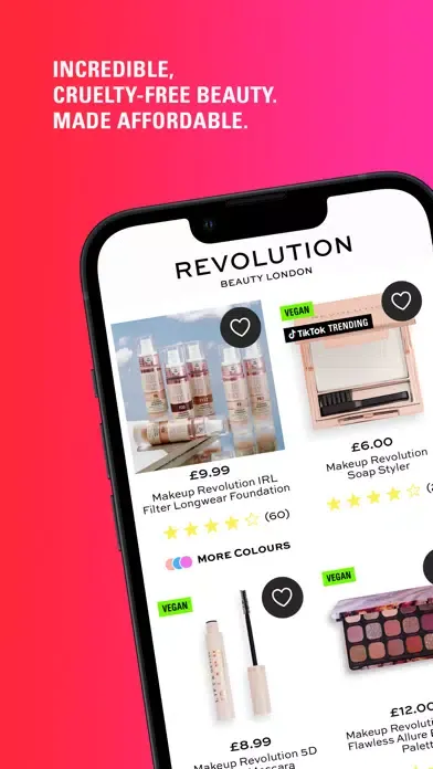 Revolution Beauty スクリーンショット