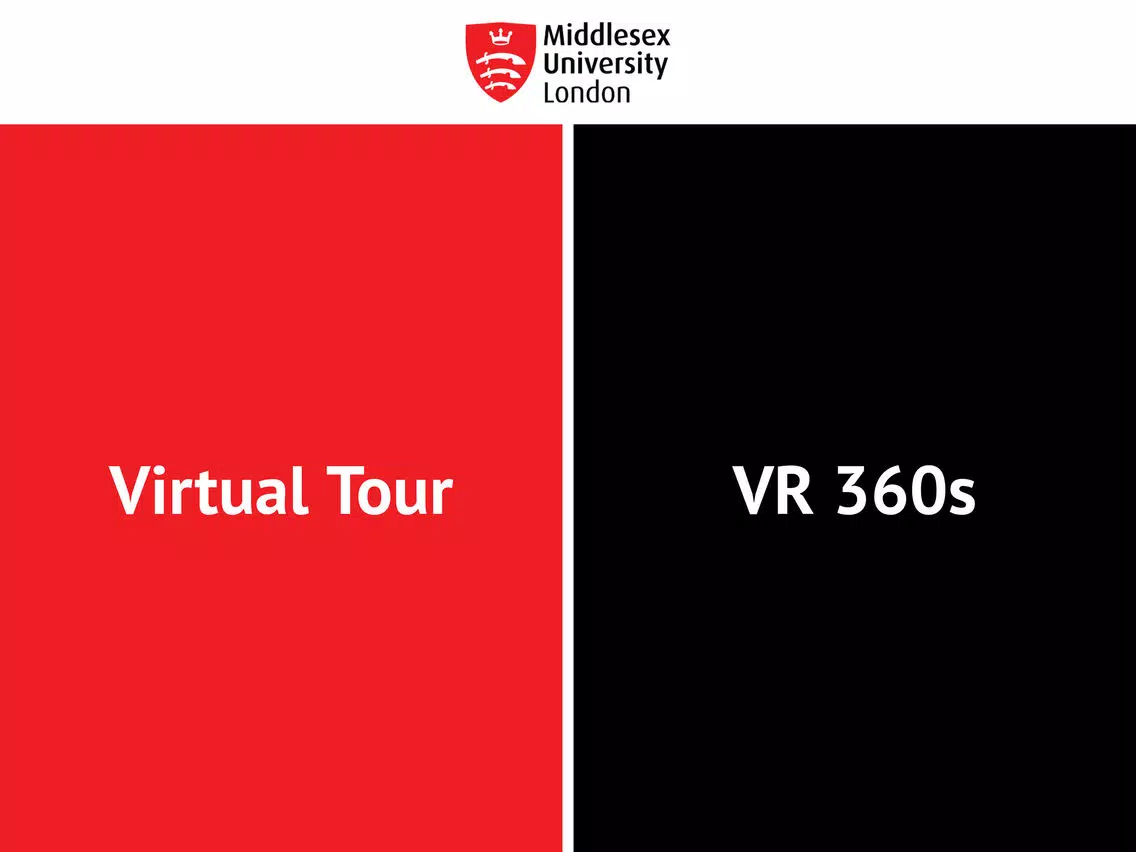 Middlesex Uni Virtual Tour iPad  سکرین شاٹس