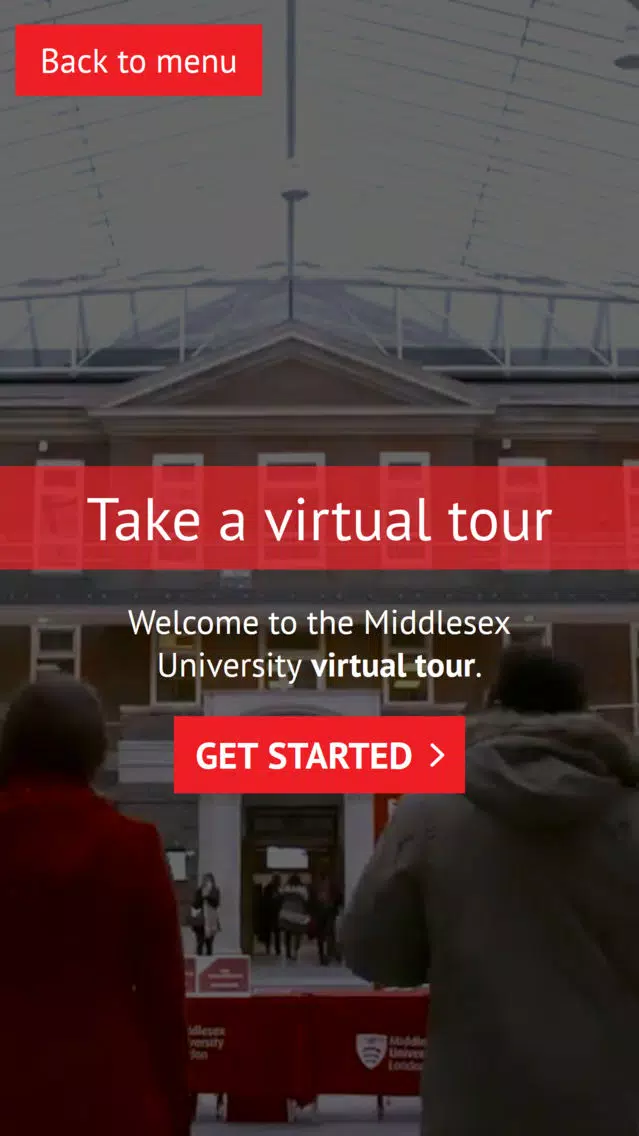 Middlesex Uni Virtual Tour سکرین شاٹس