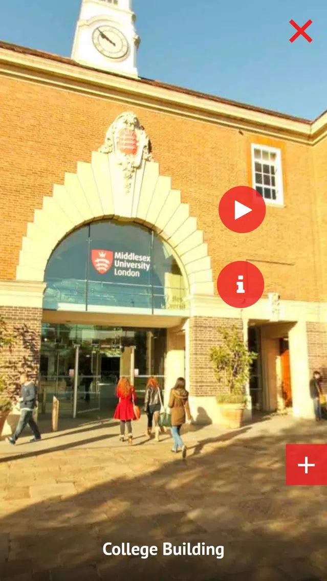 Middlesex Uni Virtual Tour سکرین شاٹس