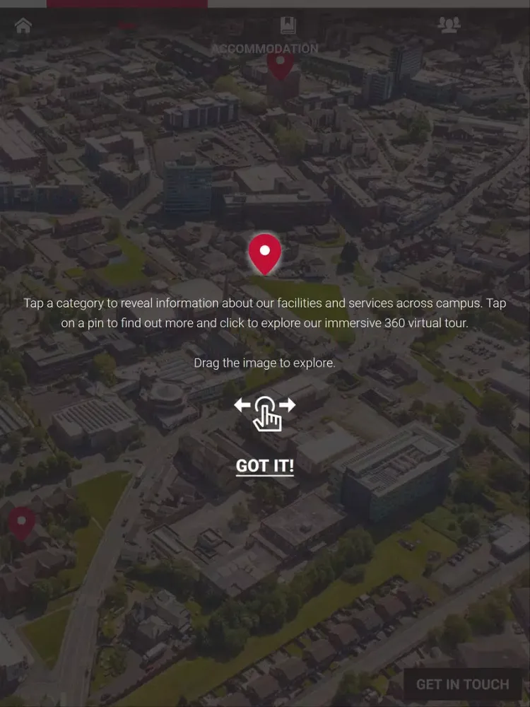 UCLan Virtual Experience iPad  سکرین شاٹس