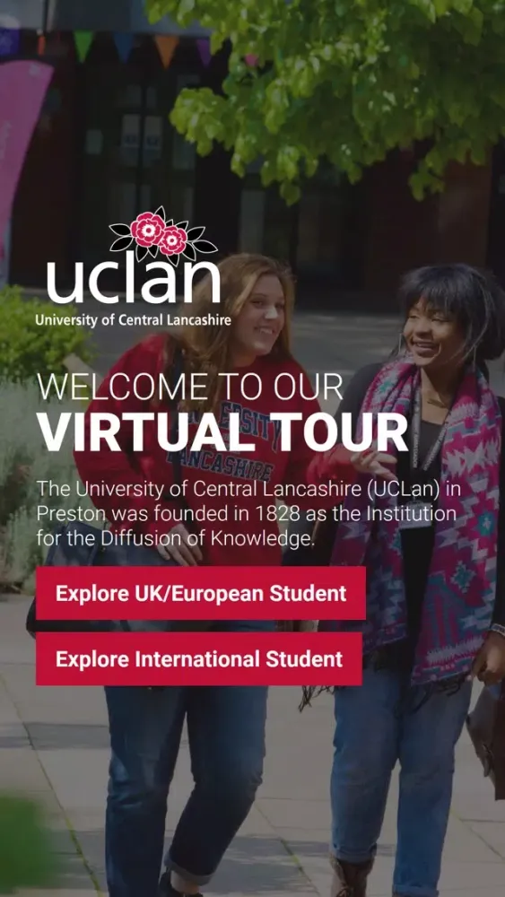 UCLan Virtual Experience سکرین شاٹس