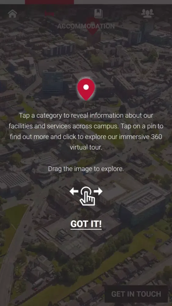 UCLan Virtual Experience سکرین شاٹس