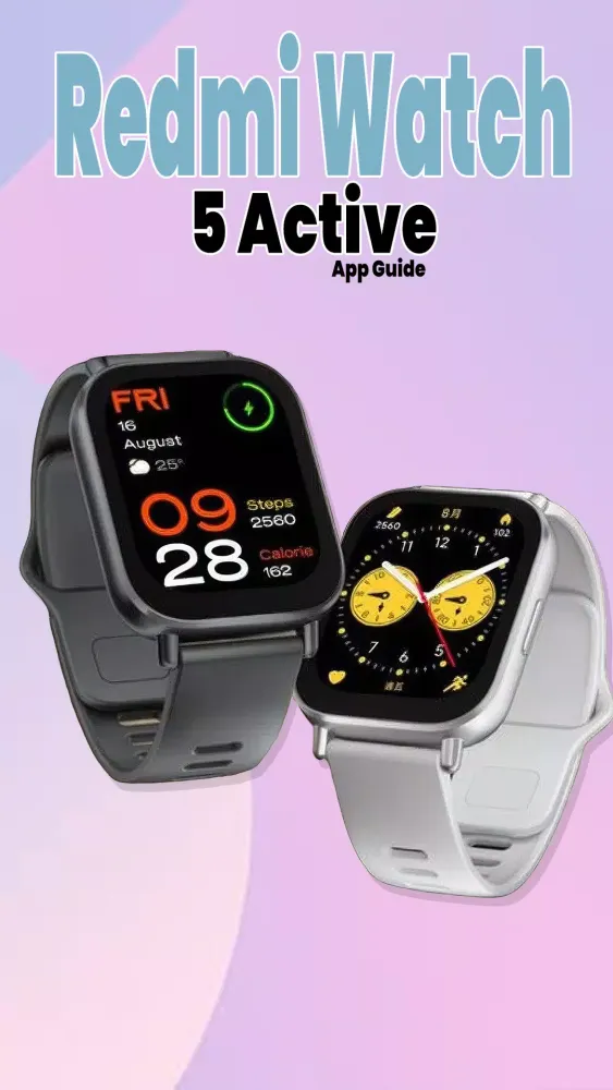 Tangkapan skrin Redmi Watch 5 Active App Guide